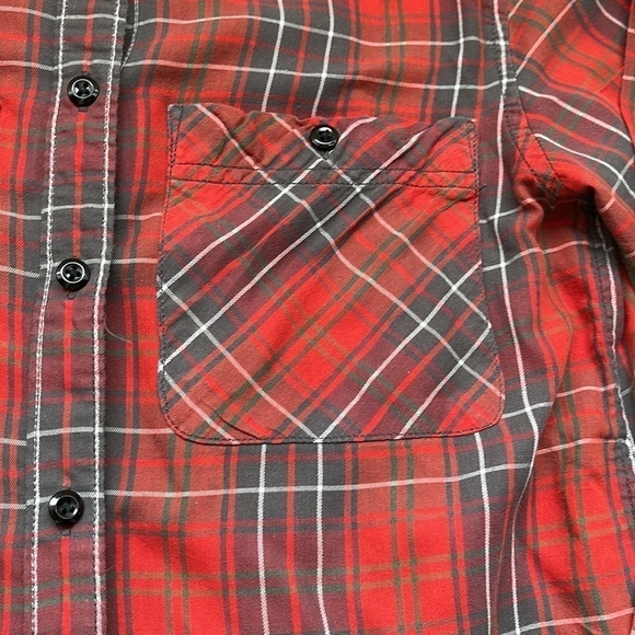 Denim & Supply Ralph Lauren Women’s Plaid RL Utility Shirt Buttondown Size Small - Picture 3 of 11